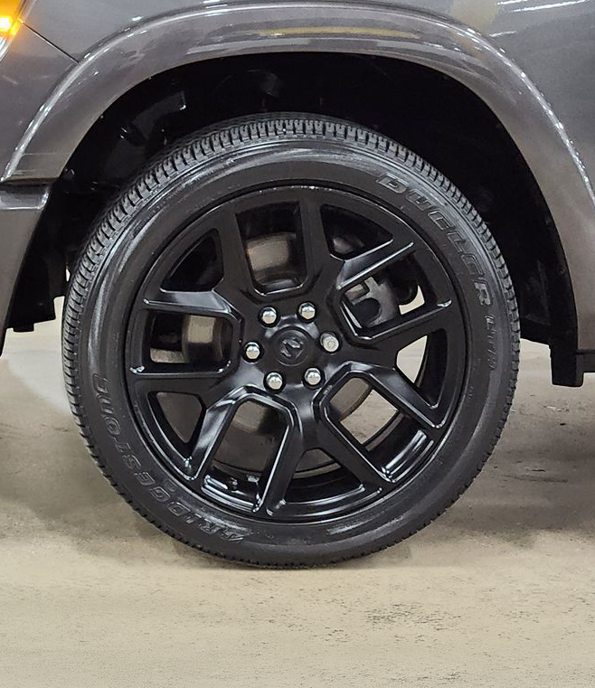 Before MattsCaps with chrome lug nuts visible